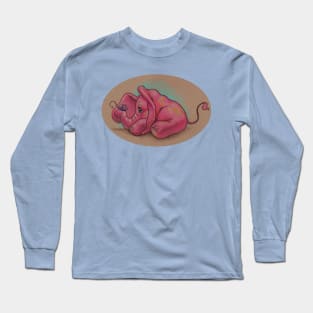 Pink Elephant (Face Your Fears) Long Sleeve T-Shirt